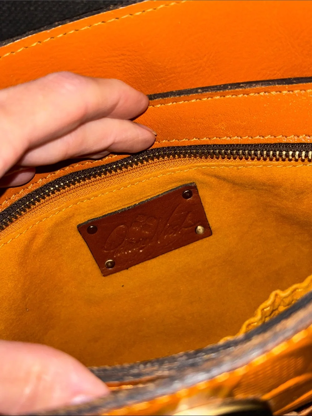 Patricia Nash Rosina leather bag